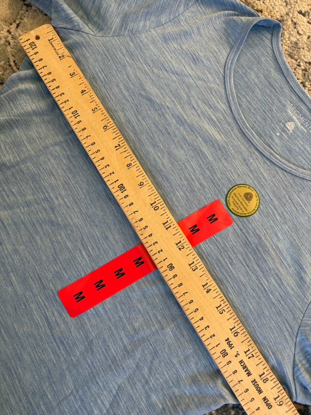 Segments 100% Merino Wool Long Sleeves Top - Picture 6 of 6